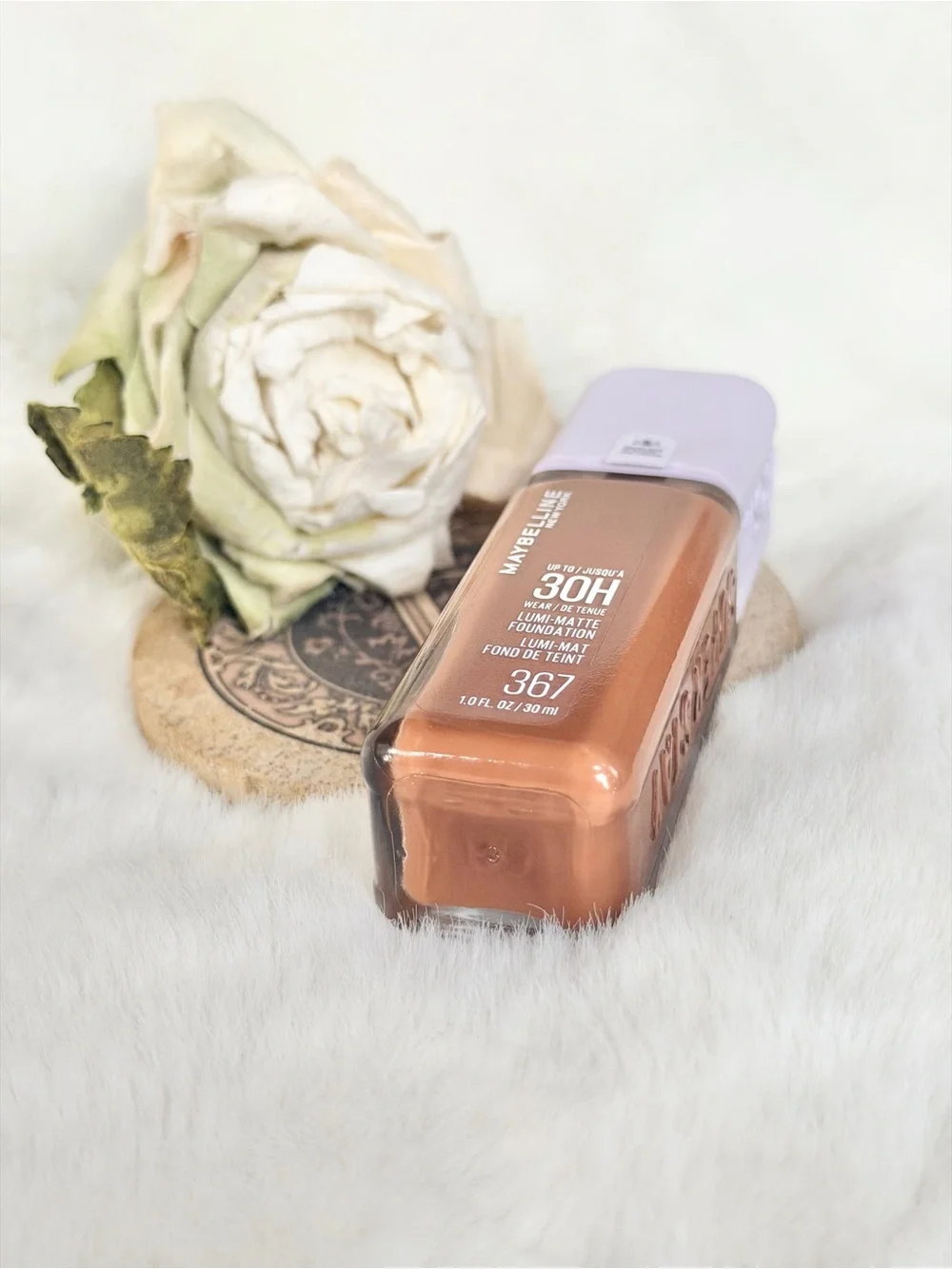Maybelline LUMI MATTE SUPER STAY 30hr lightweight Foundation 367 - Neutral cool